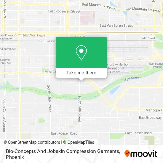 Bio-Concepts And Jobskin Compression Garments map