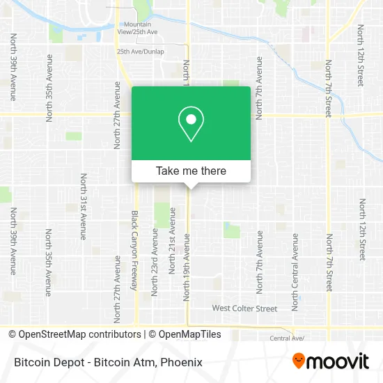 Bitcoin Depot - Bitcoin Atm map