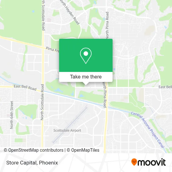 Store Capital map