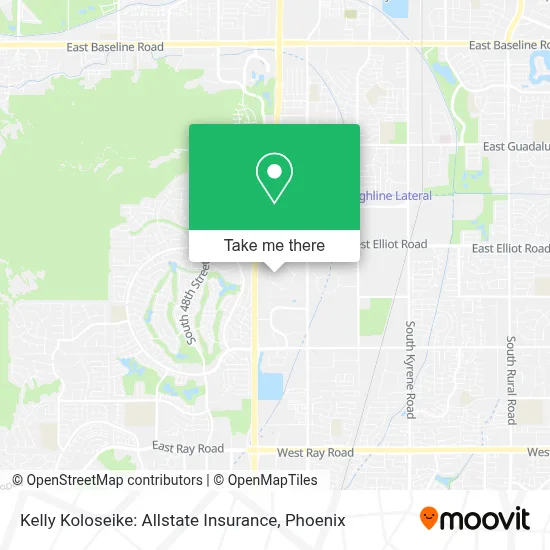 Kelly Koloseike: Allstate Insurance map