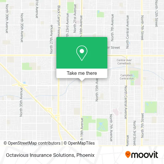 Octavious Insurance Solutions map
