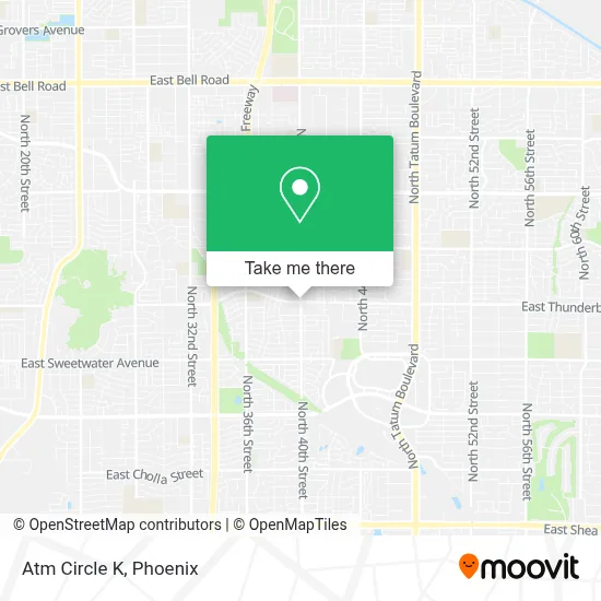 Atm Circle K map