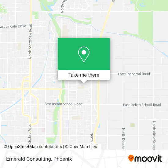 Emerald Consulting map