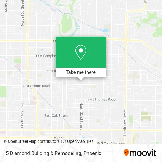5 Diamond Building & Remodeling map