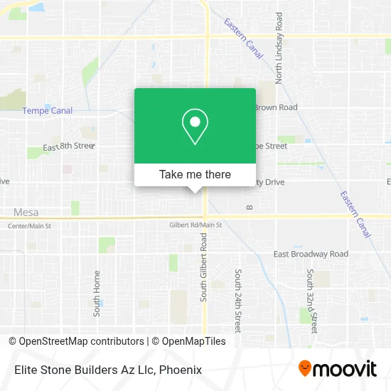 Elite Stone Builders Az Llc map