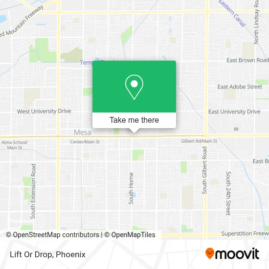 Lift Or Drop map