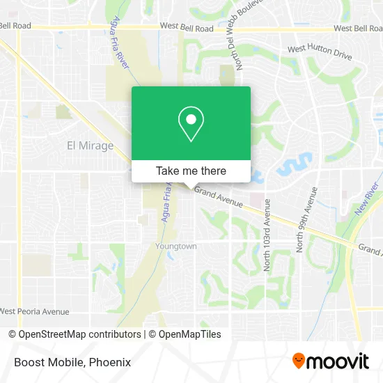 Boost Mobile map