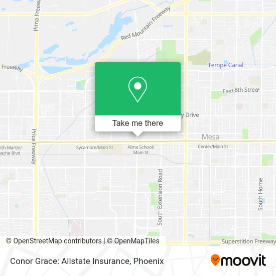 Conor Grace: Allstate Insurance map