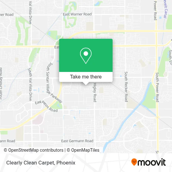 Clearly Clean Carpet map