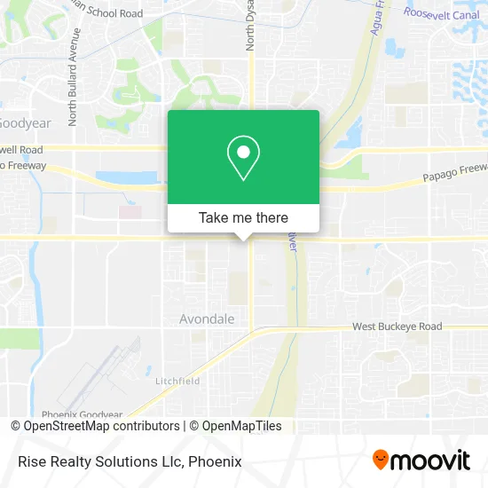 Rise Realty Solutions Llc map