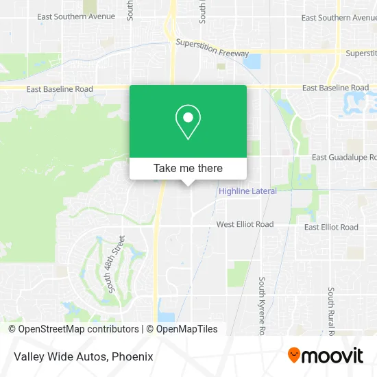 Valley Wide Autos map