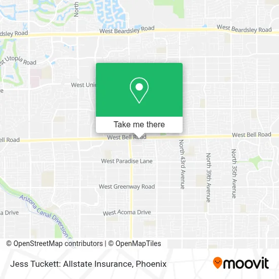 Jess Tuckett: Allstate Insurance map
