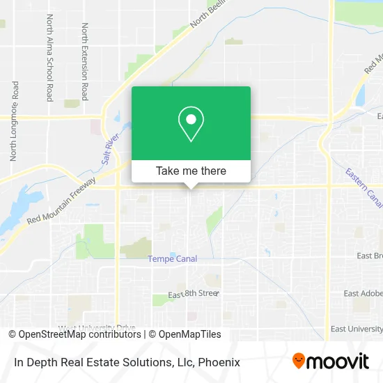 In Depth Real Estate Solutions, Llc map