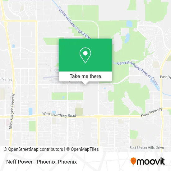Neff Power - Phoenix map