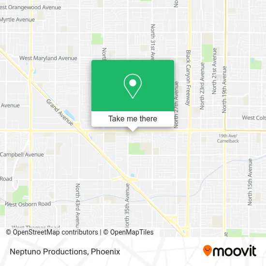Neptuno Productions map