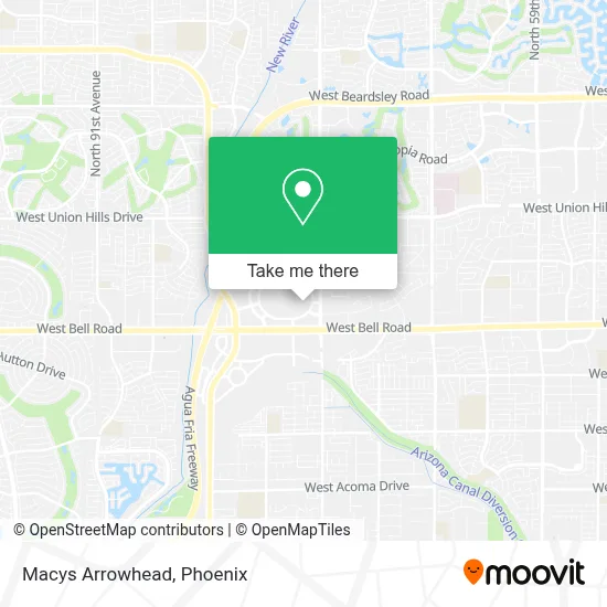 Macys Arrowhead map
