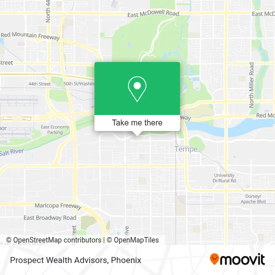 Prospect Wealth Advisors map