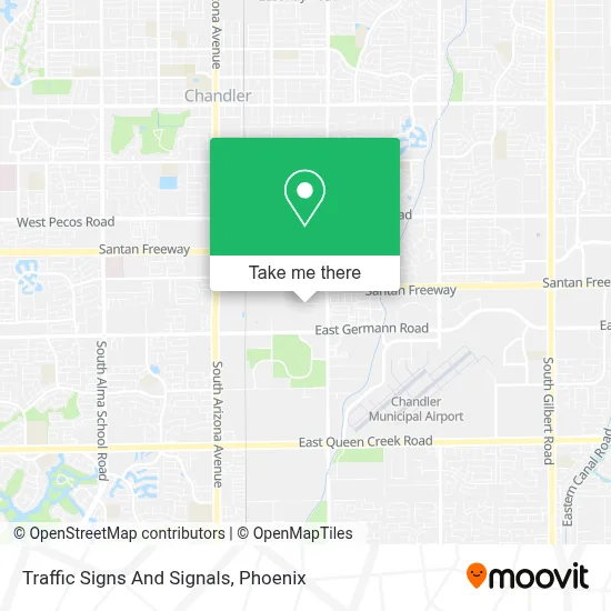 Traffic Signs And Signals map