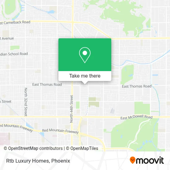Rtb Luxury Homes map