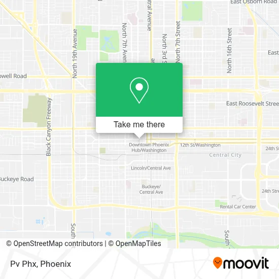 Pv Phx map