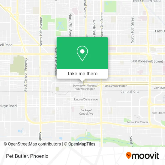 Pet Butler map