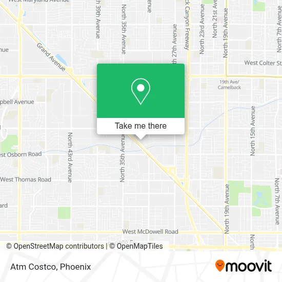 Atm Costco map