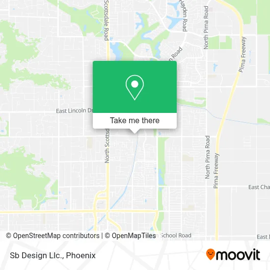 Sb Design Llc. map