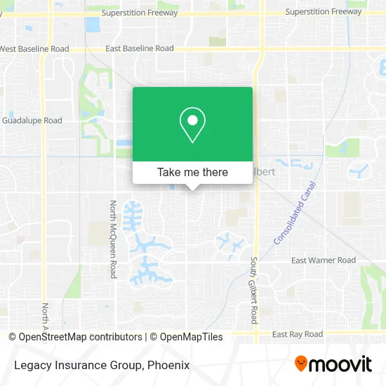 Legacy Insurance Group map