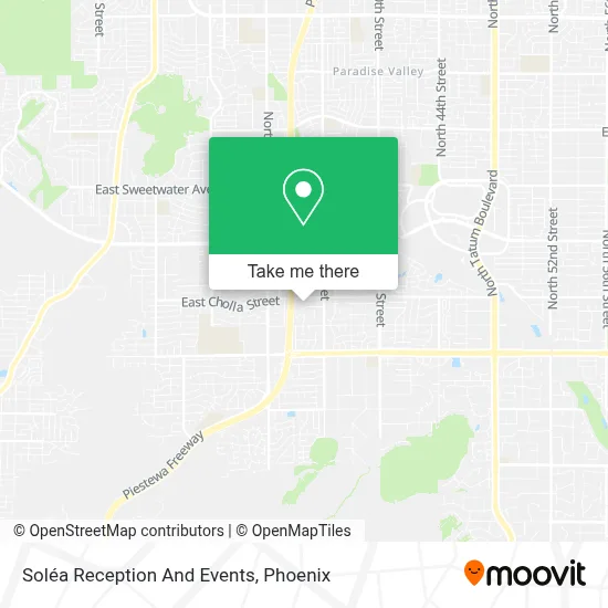 Soléa Reception And Events map