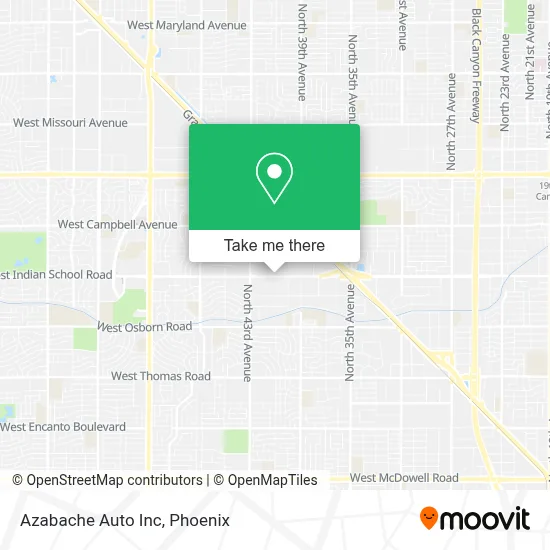 Azabache Auto Inc map