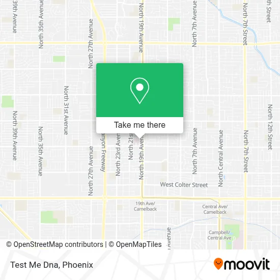 Test Me Dna map