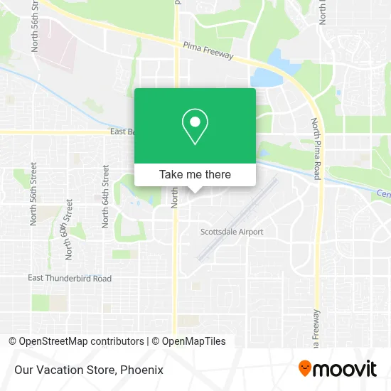 Our Vacation Store map