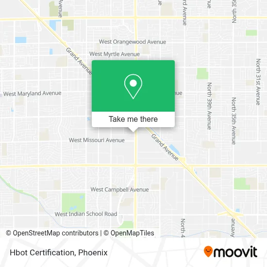 Hbot Certification map