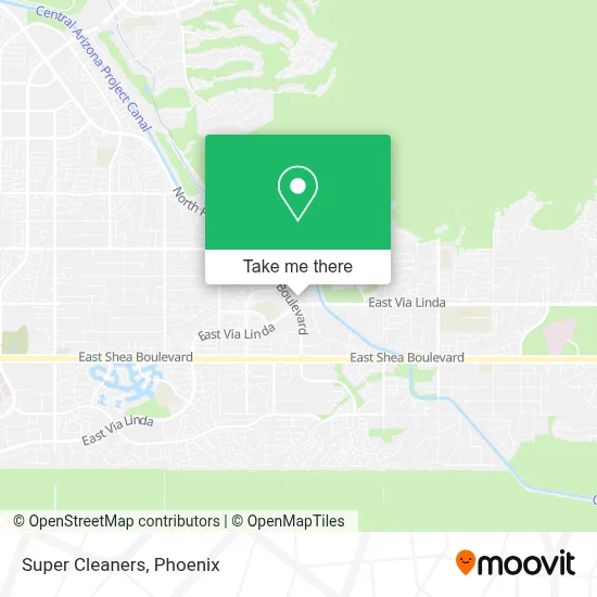 Super Cleaners map