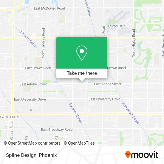 Spline Design map