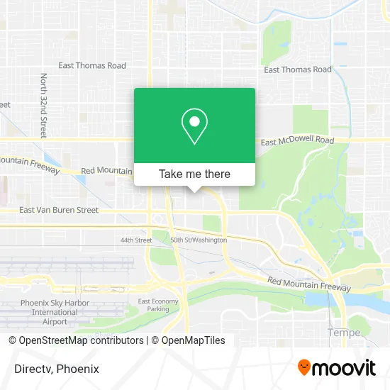 Directv map