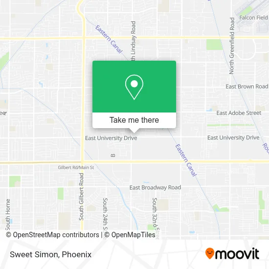 Sweet Simon map