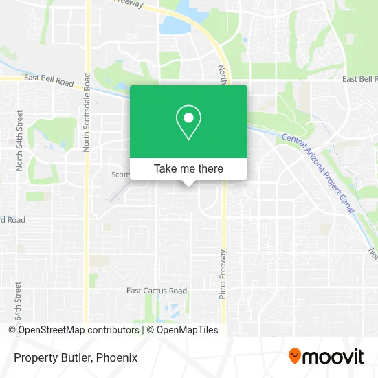Property Butler map