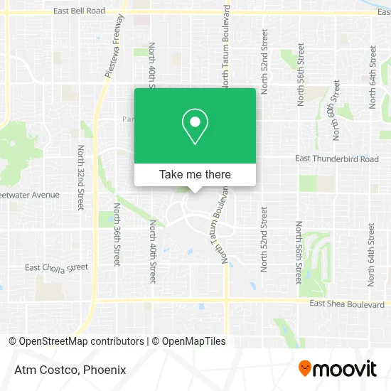 Atm Costco map