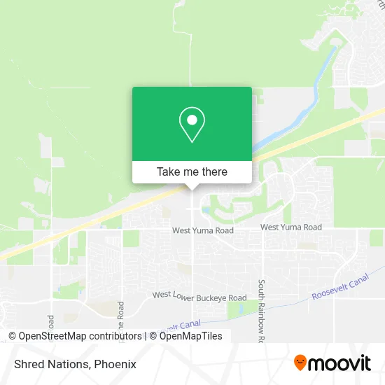 Shred Nations map