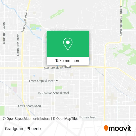 Gradguard map