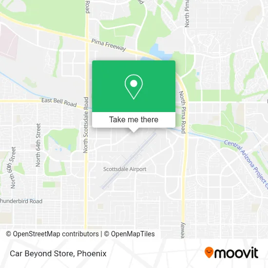Car Beyond Store map