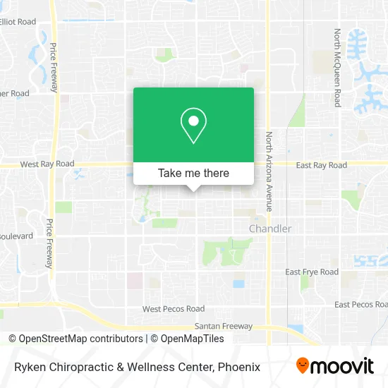 Ryken Chiropractic & Wellness Center map