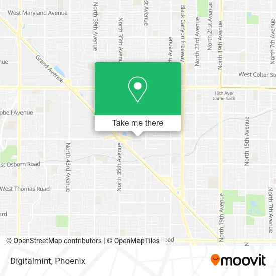 Digitalmint map