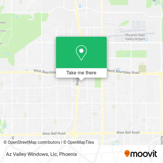 Az Valley Windows, Llc map