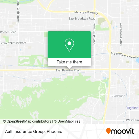 Aall Insurance Group map