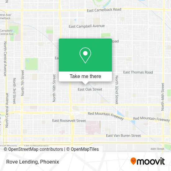 Rove Lending map