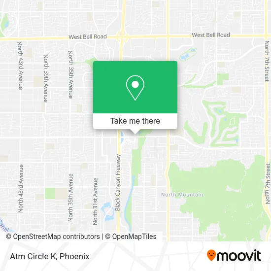 Atm Circle K map