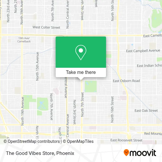The Good Vibes Store map