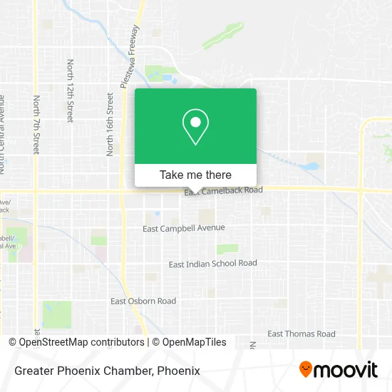 Greater Phoenix Chamber map